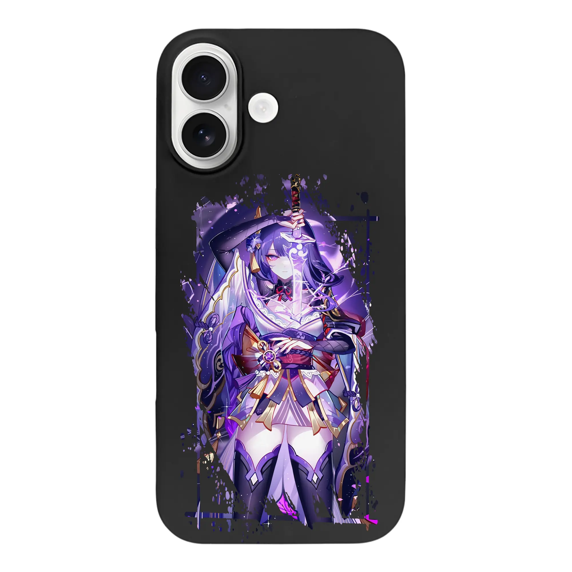 原 神 グッズ 雷電将軍 - iPhone 17 シリーズ シリコンケース 薄型 耐衝撃 指紋防止 ソフトタッチカバー 精密フィット 傷防止 保護ケース iPhone 17/17 Air/17 Pro/17 Pro Max 対応